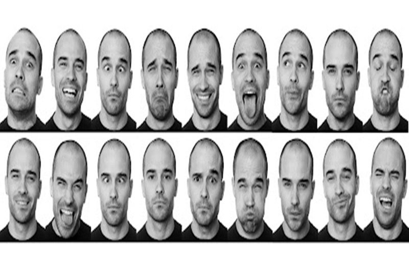 زبان بدن صورت و چشم‌ها